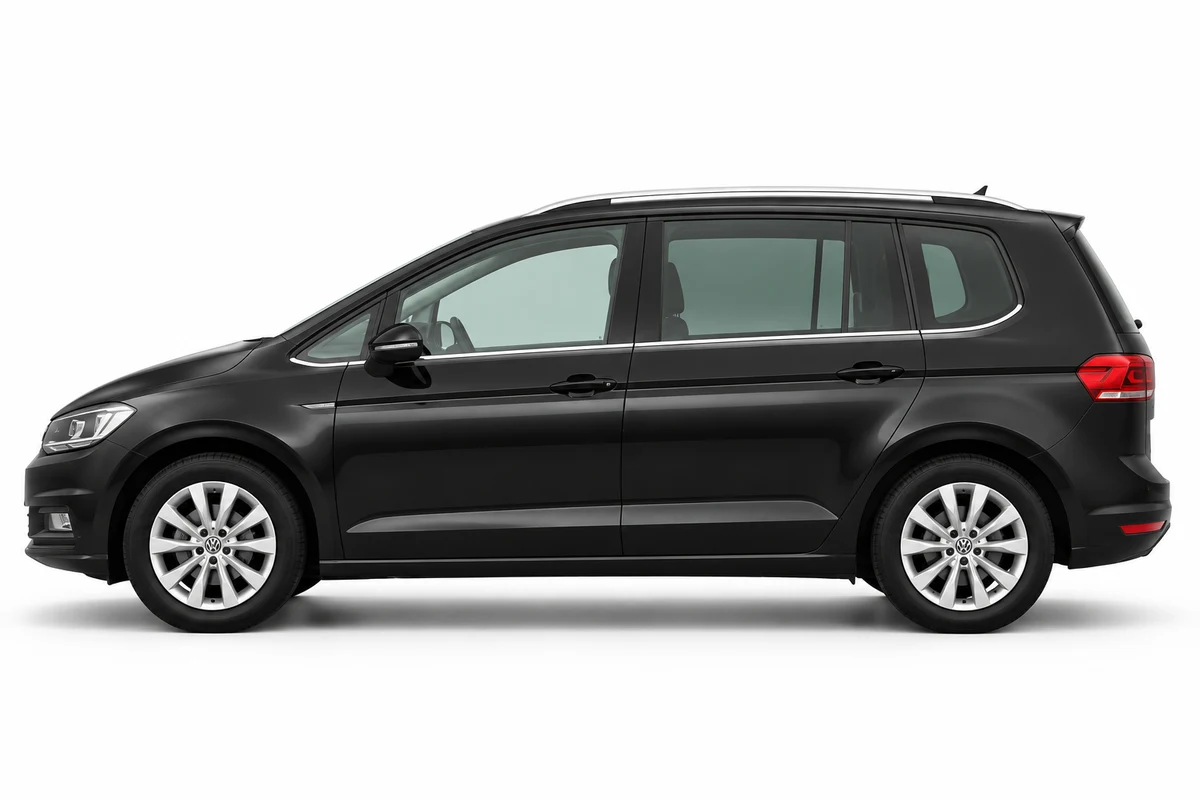 Volkswagen Touran in side profile