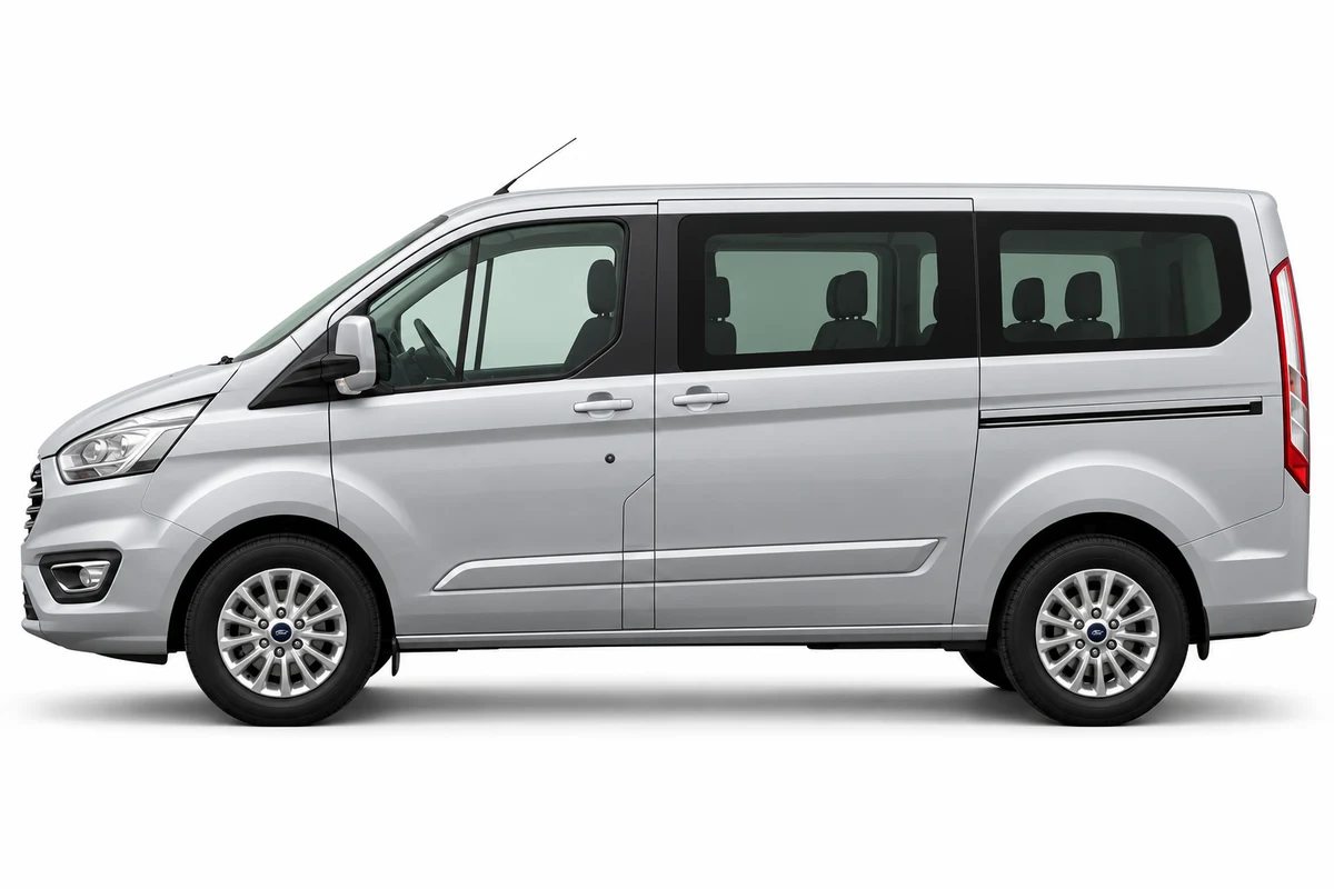 Ford Tourneo Custom in side profile